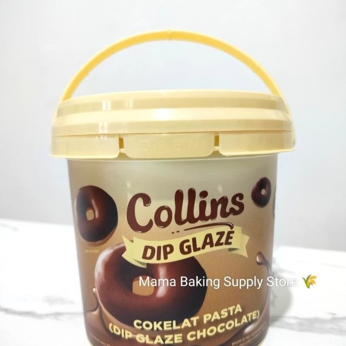 

Collins Cokelat Dip Glaze Rasa Chocolate Coklat Collins Topping Sauce 1 Kg Terlaris