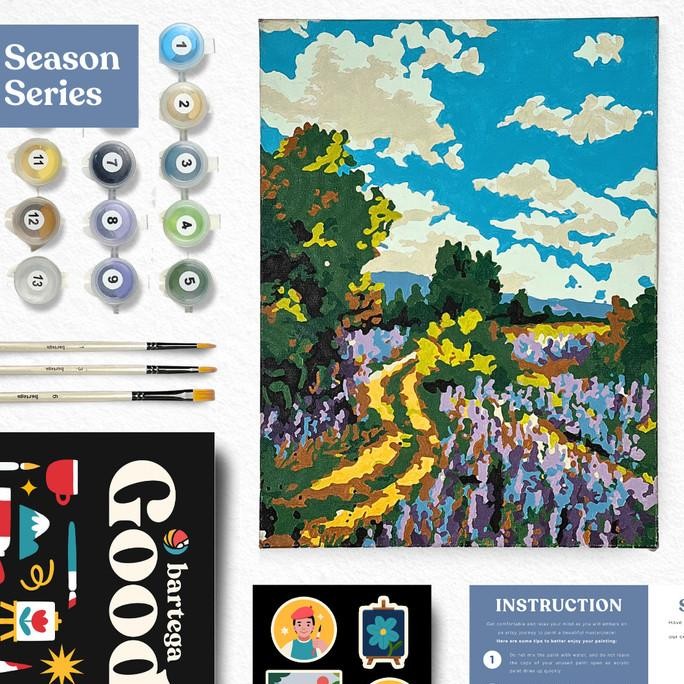 

Paint By Number - Spring Time (Season Series)