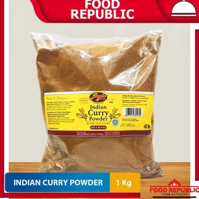 

Indian Curry Powder / Kari Bubuk India Jays 1 KG Halal Enak Praktis