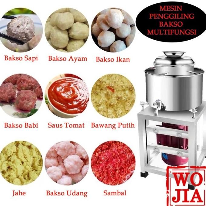 Mesin Pembuat Adonan Bakso Ly-18 Dan Ly-20 Pengaduk Giling Daging Meat Mixer