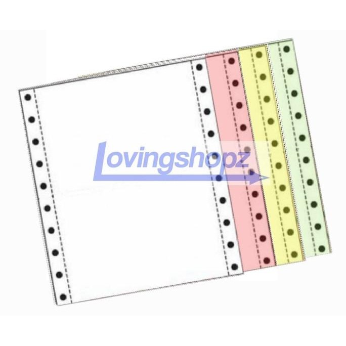 

Baru Continuos Form Office Max 91/2 X 11Inch , 4 Ply-Go Send