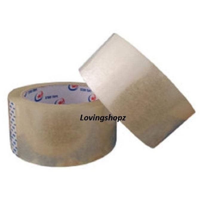 Baru Lakban Bening 2 Inch 72 Yds, Lakban Murah Per Dus