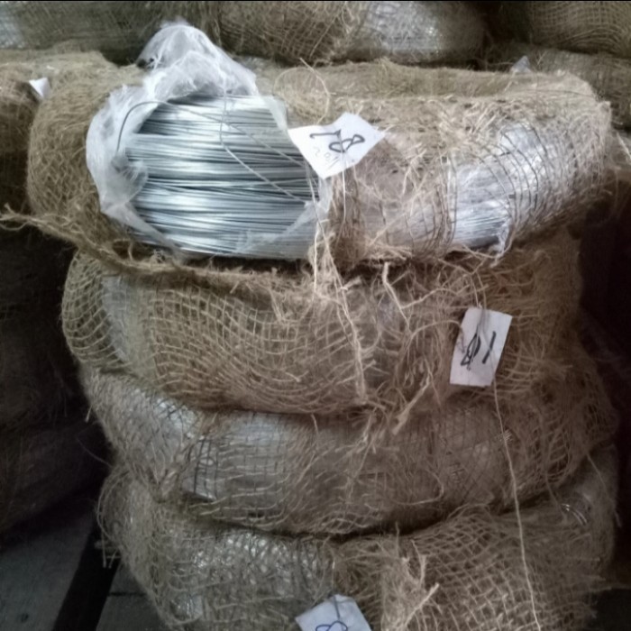 KAWAT GALVANIS 1.2mm BWG 18 KAWAT SENG PUTIH 1.2mm wire galvanis