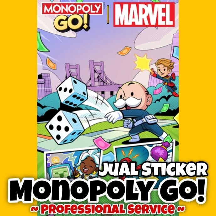

NEW PRODUK STICKER MONOPOLY GO! NON PRESTIGE! DIKIRIM CEPAT - STOK BUANYAKK !!!!!