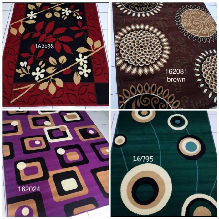 karpet moderno ukuran 230x310 campur motif