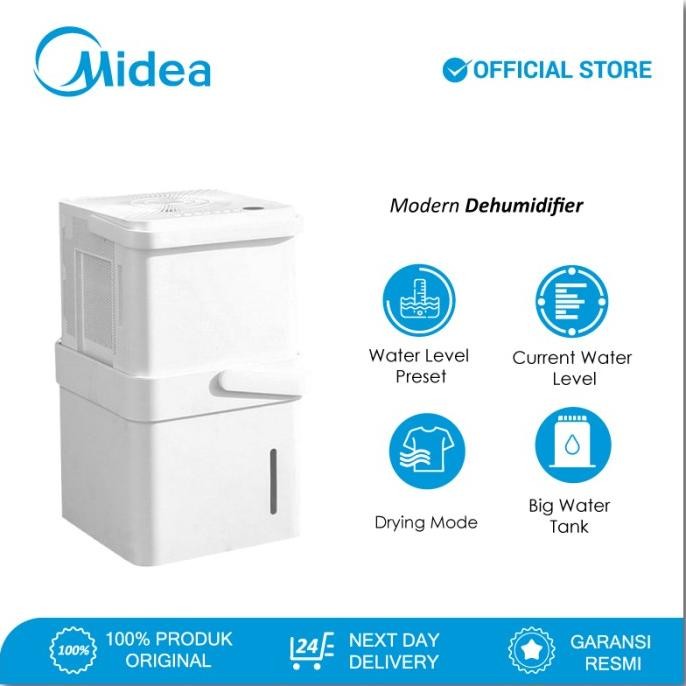 MIDEA RUBIK'S CUBE DEHUMIDIFIER MDDM-20DEN7 ORIGINAL DAN TERPERCAYA