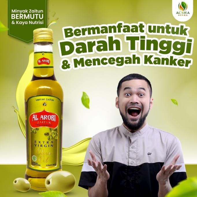 

Minyak Zaitun Al Arobi Extra Virgin 285ml