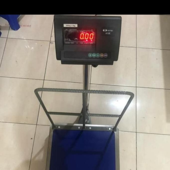 Timbangan Barang Timbangan Ekpedisi 500Kg / Timbangan Duduk 500 Kg  Ready