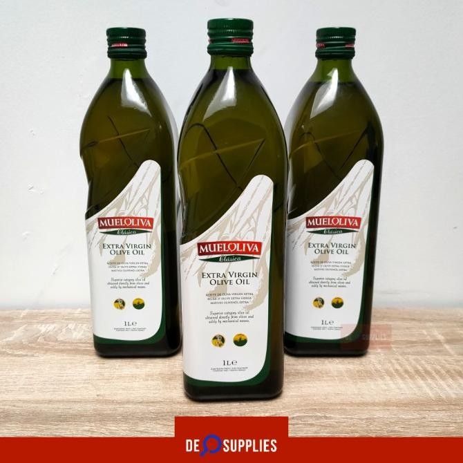 

Minyak Zaitun Mueloliva Extra Virgin Olive Oil 1L - Evoo Premium Spain