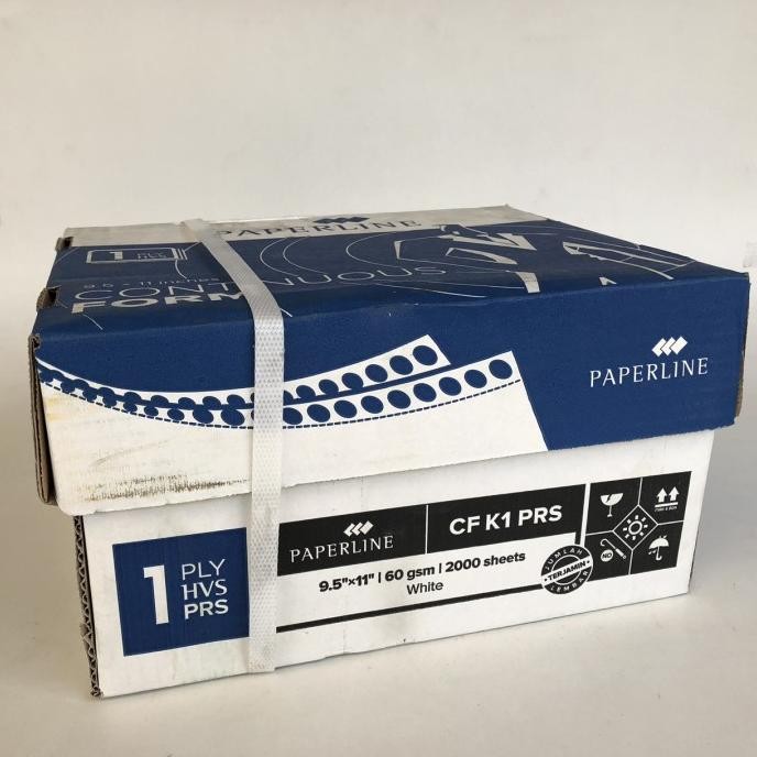 

BEBAS ONGKIR - Continuous Form 1 PLY PRS kertas komputer Paperline K1 PRS