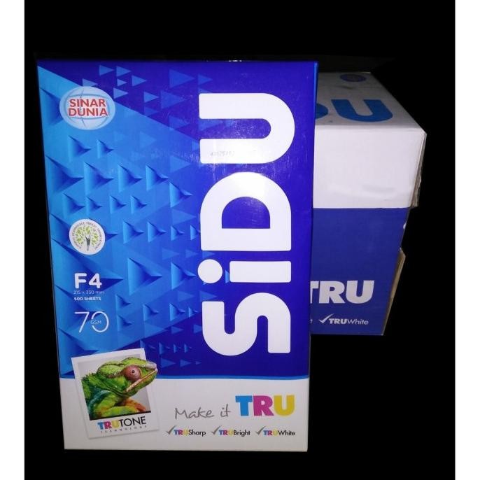 

TERBARU - kertas hvs f4 70gr sidu per dus