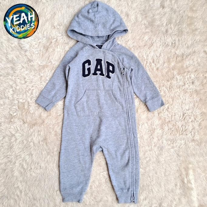 ROMPER SLEEPSUIT JUMPER HOODIE BABY GAP BOY ANAK BAYI COWOK LAKI LAKI CEWEK PEREMPUAN SIZE 1 2 TAHUN