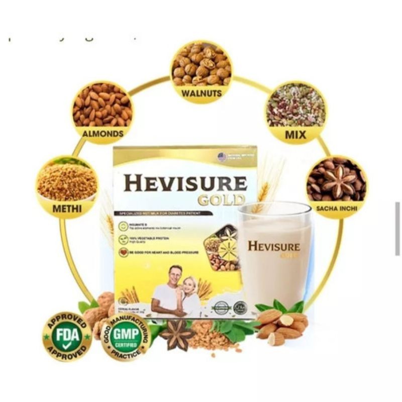 

(PAKET 3 BOX) HEVISURE GOLD SUSU DIABETES KENCING MANIS 100% ORIGINAL