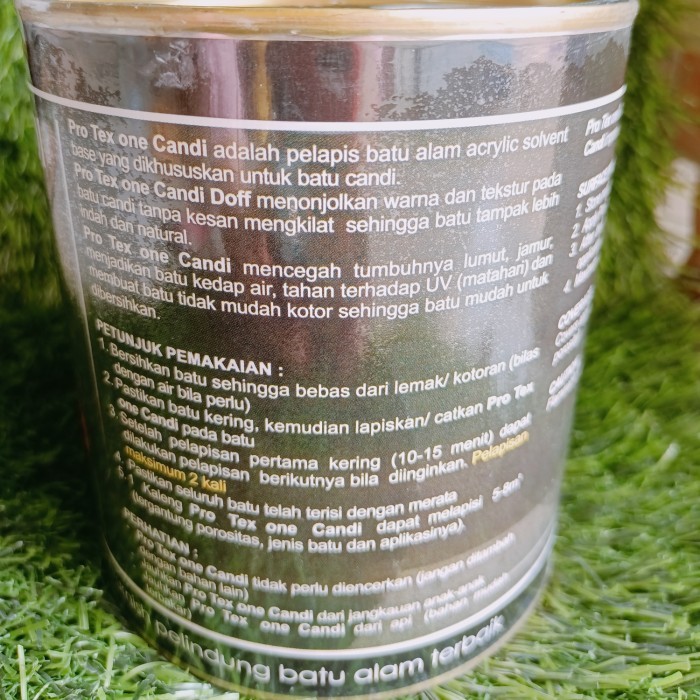 Protexone Doff Candi Cat Batu Alam Hitam Doff Stone Coating Andesit