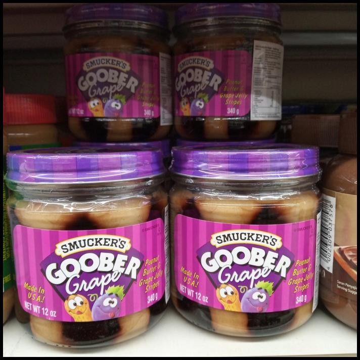 

Smuckers Goober Grape 340Gr | Selai Rasa Anggur