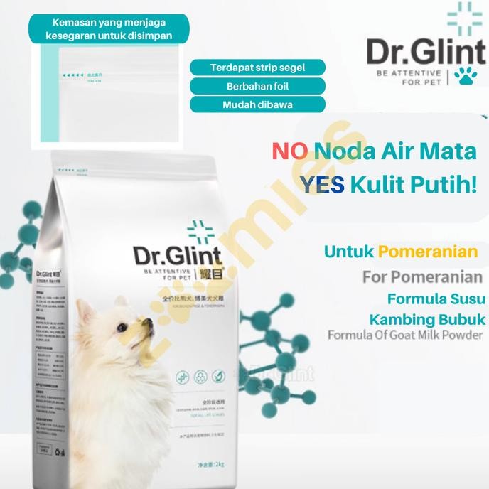 

Dr. Glint|Bichon Dog Food Rendah Garam Bulu Cantik Kurangi Tear Stain