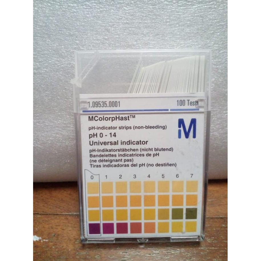 PH Indicator Strips / Kertas PH Indikator strip Merck 9535