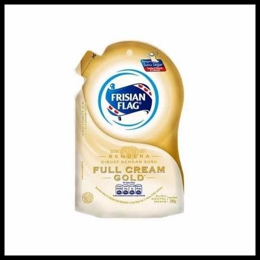 

Frisian Flag Susu Kental Manis Gold Pouch 220Gr | Susu Bendera | Skm