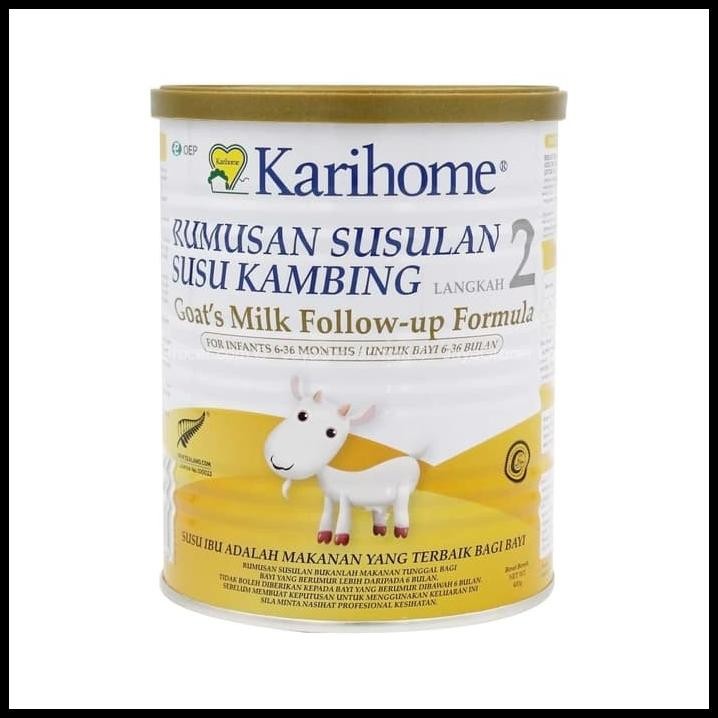 

Karihome Milk Goat Step 2 (6-12 Bulan) Ukuran 400Gr | Susu Kambing