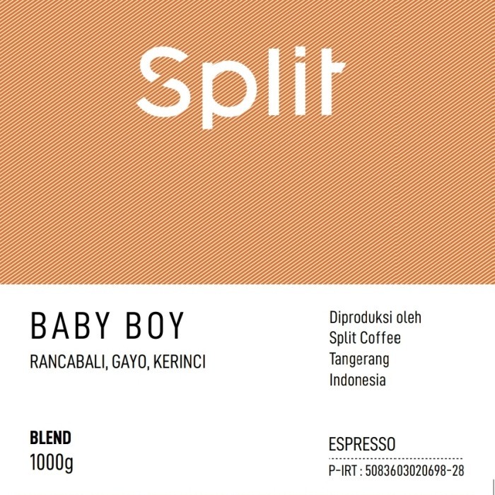 

Baby Boy - Espresso - 1Kg Biji Kopi Arabika Houseblend