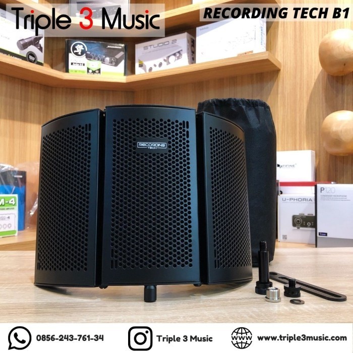 Terbaru Recording Tech B1 Mk Ii Vocal Booth Mini Portable