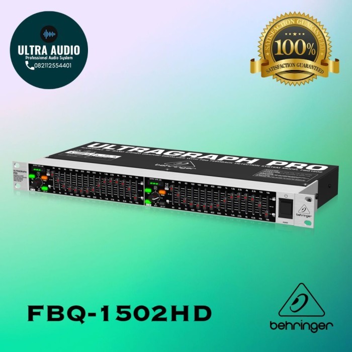Terbaru Behringer Fbq-1502Hd / Fbq1502Hd / Fbq1502 Hd Equalizer Original