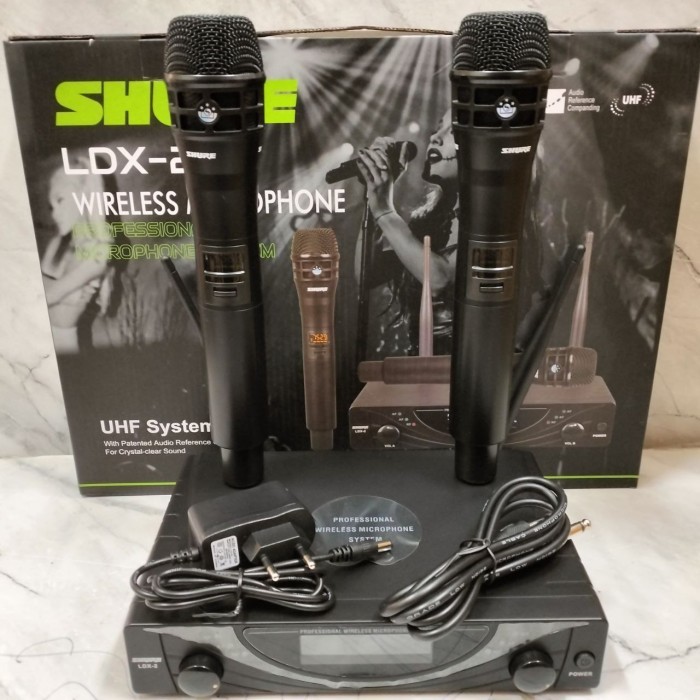 Termurah Mic Wireless Shure Ulx9 Plus / Ulx 9 Plus 2 Mic Handle Free Koper