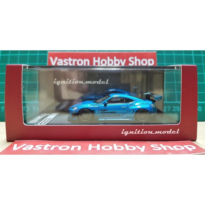 Ignition Model 1/64 Pandem Toyota 86 V3 Blue Metallic NOT Hotwheels
