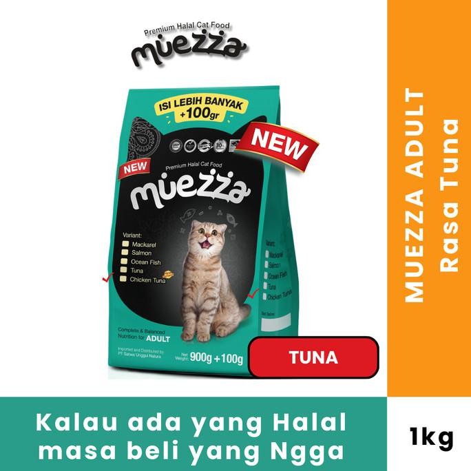 Makanan Kucing Kering - Tuna Flavor - Muezza Cat food