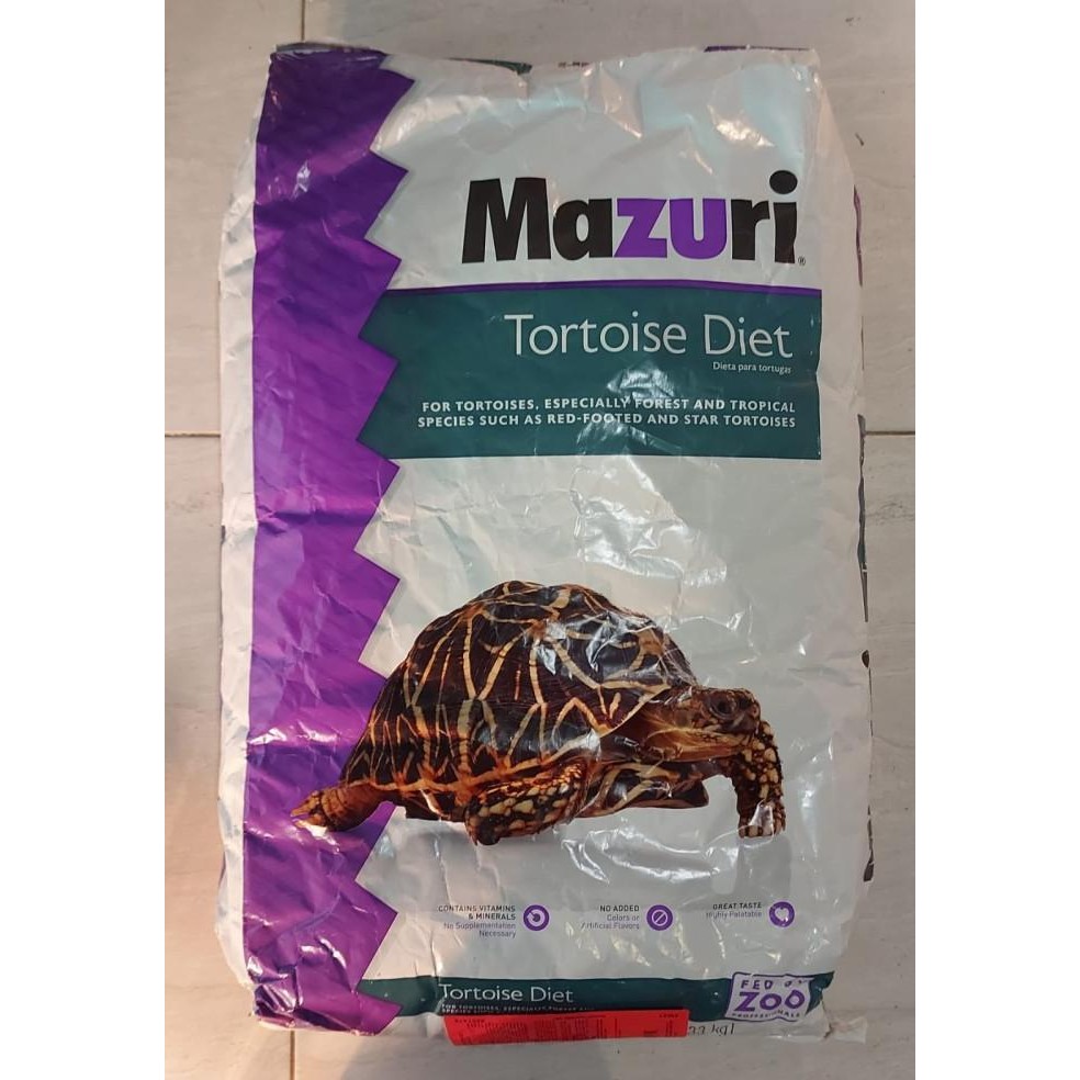 Pelet mazuri tortoise diet