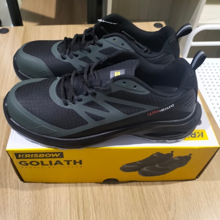 SEPATU GOLIATH KRISBOW/SEPATU PENGAMAN SAFETY SHOES 4 INCI