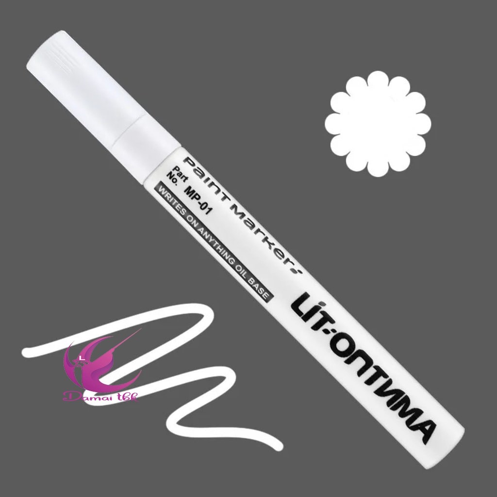 

Spidol Permanen Paint LIT-ONTNMA Marker Oil Base - MP-01