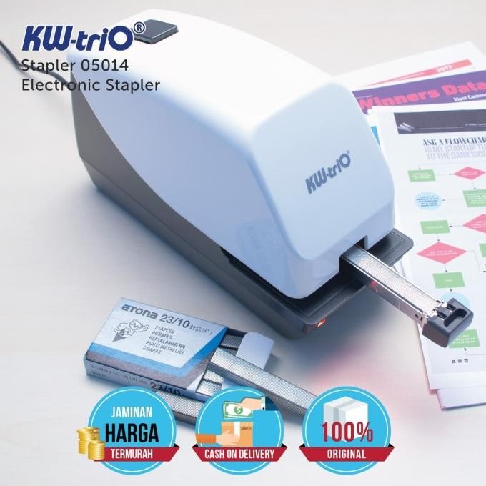 

TERMURAH - Stapler Electrik / Stapler Otomatis / Stapler listrik / KW-trio 5014