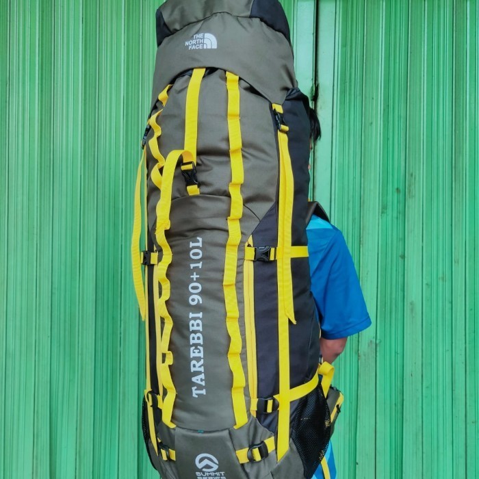 TERUJI Tas Gunung 100 Liter # Tas Hiking Outdoor # Tas Ransel