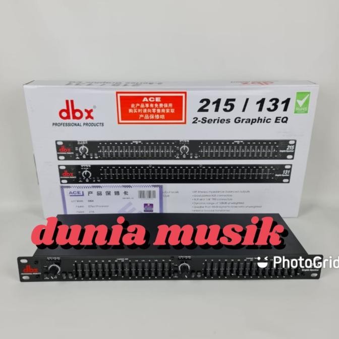 equalizer dbx 215 dbx215