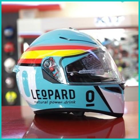 AGV K3 SV LEOPARD Joan Mir Rep Helm Full Face AGV K-3 SV Helm AGV Ori