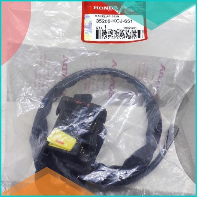 HOLDER SAKALAR RETING KIRI SEIN HONDA TIGER ORI AHM 35200-KCJ-651 ORI