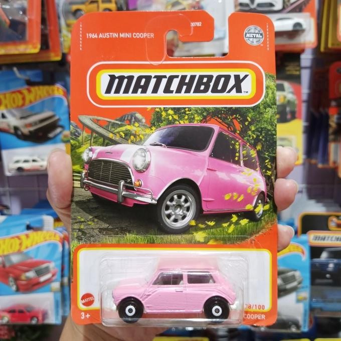 Matchbox 1964 Austin Mini Cooper Pink