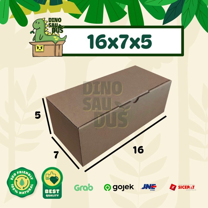 

16x7x5 CM KARDUS Pizza Corrugated Packaging Box packing Diecut