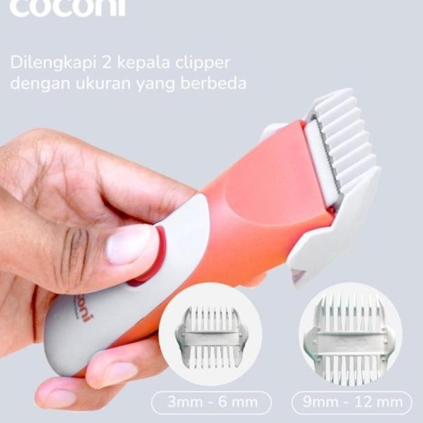 Coconi Portable Hair Clipper / Alat Cukur Rambut Bayi