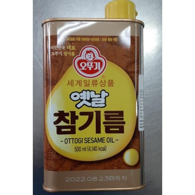 

Ottogi Minyak Wijen Korea Oil 500 ml Sesame Oil Import