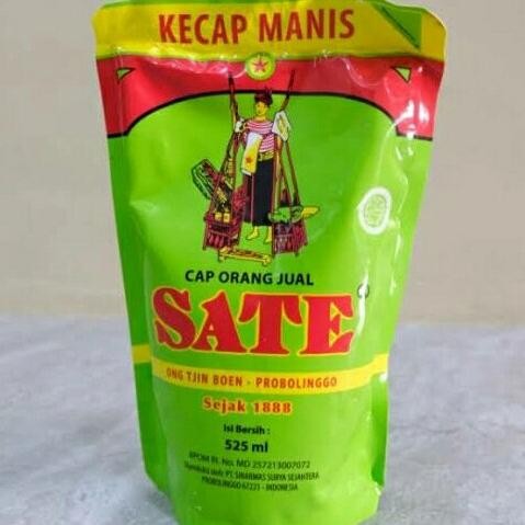 

Kecap Manis Cap Orang jual Sate 525ml