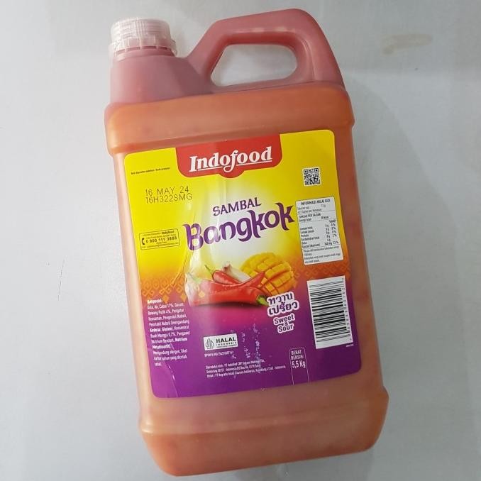 

Indofood Sambal Bangkok jerigen 5.5kg