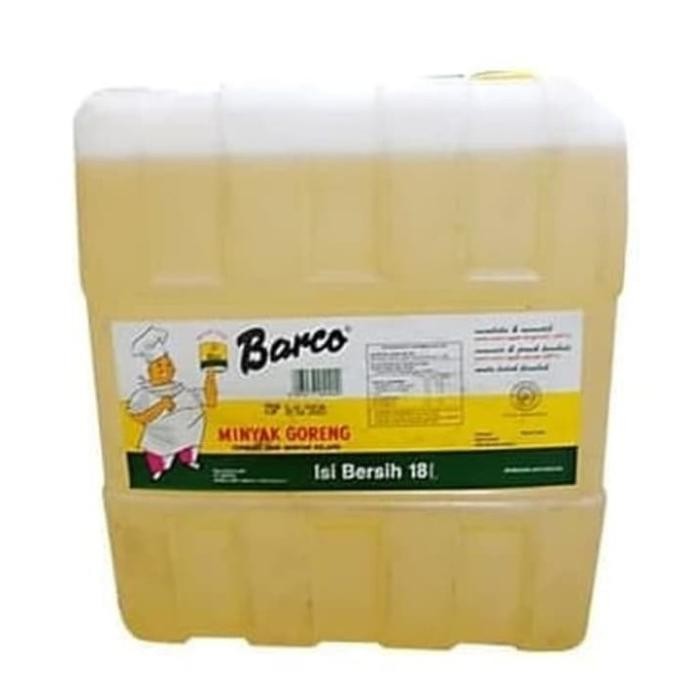 

Minyak goreng barco 18 L