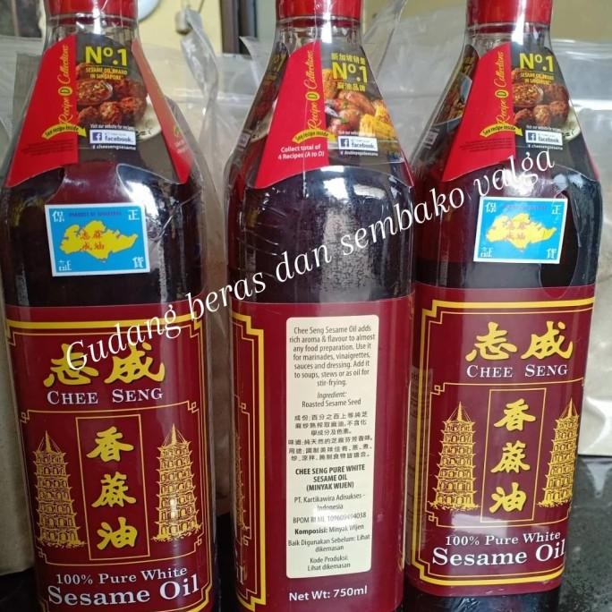 minyak wijen chee seng pagoda 750ml