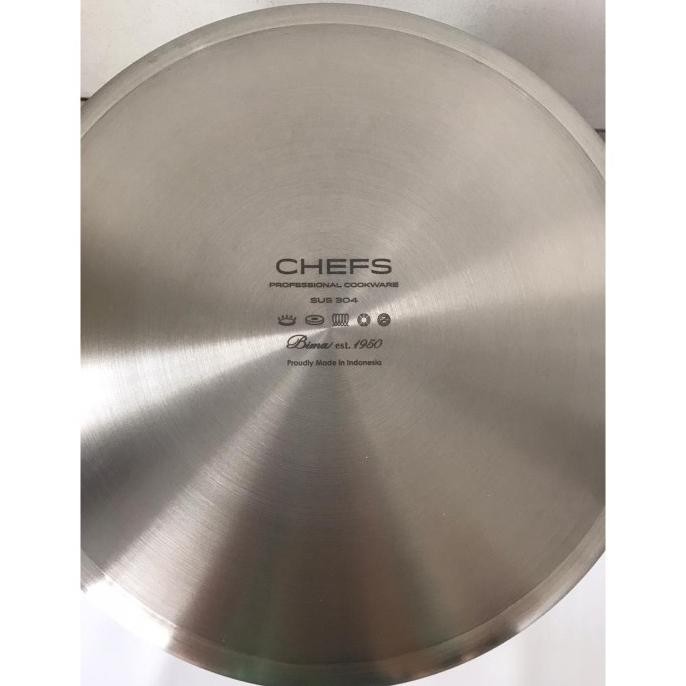 

Shallow sauce pan panci saos bima chef 18cm