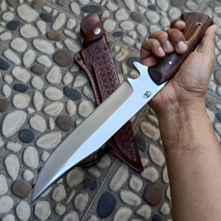 Bowie Besar Fulltang Carbon Steel