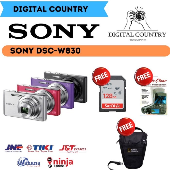 SONY CYBERSHOT DSC-W830 - KAMERA SONY W830