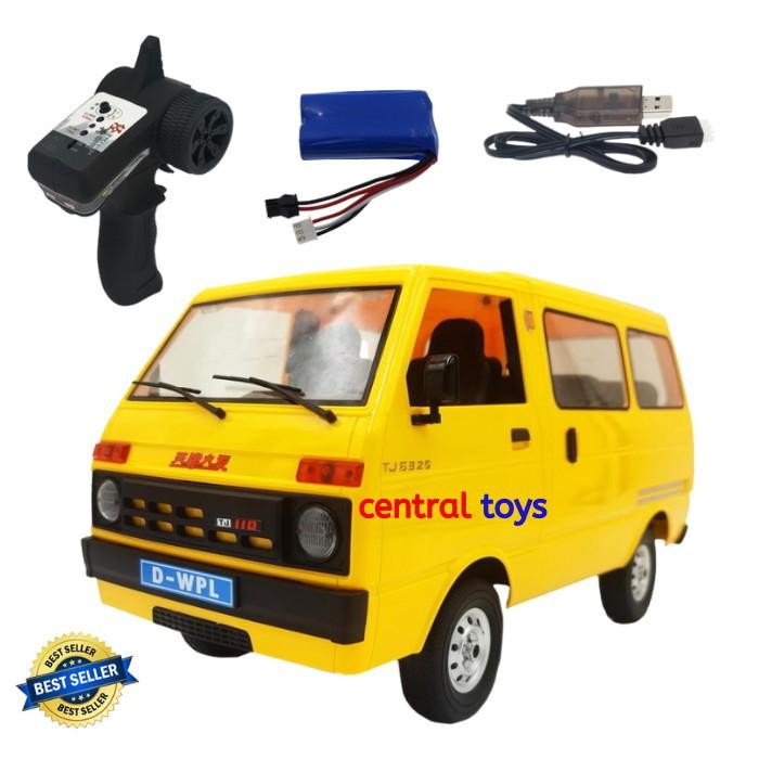 Wpl D42 Minibus Hijet 1980 Full Pro 2.4Ghz Mobil Remote Wpl D-42 Wpl