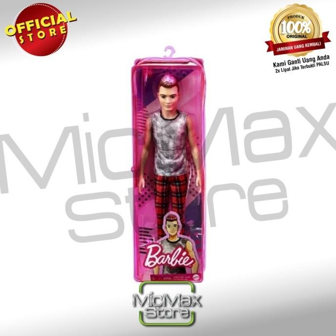 Boneka mattel Barbie Ken Fashionistas ken Mainan Original Asli